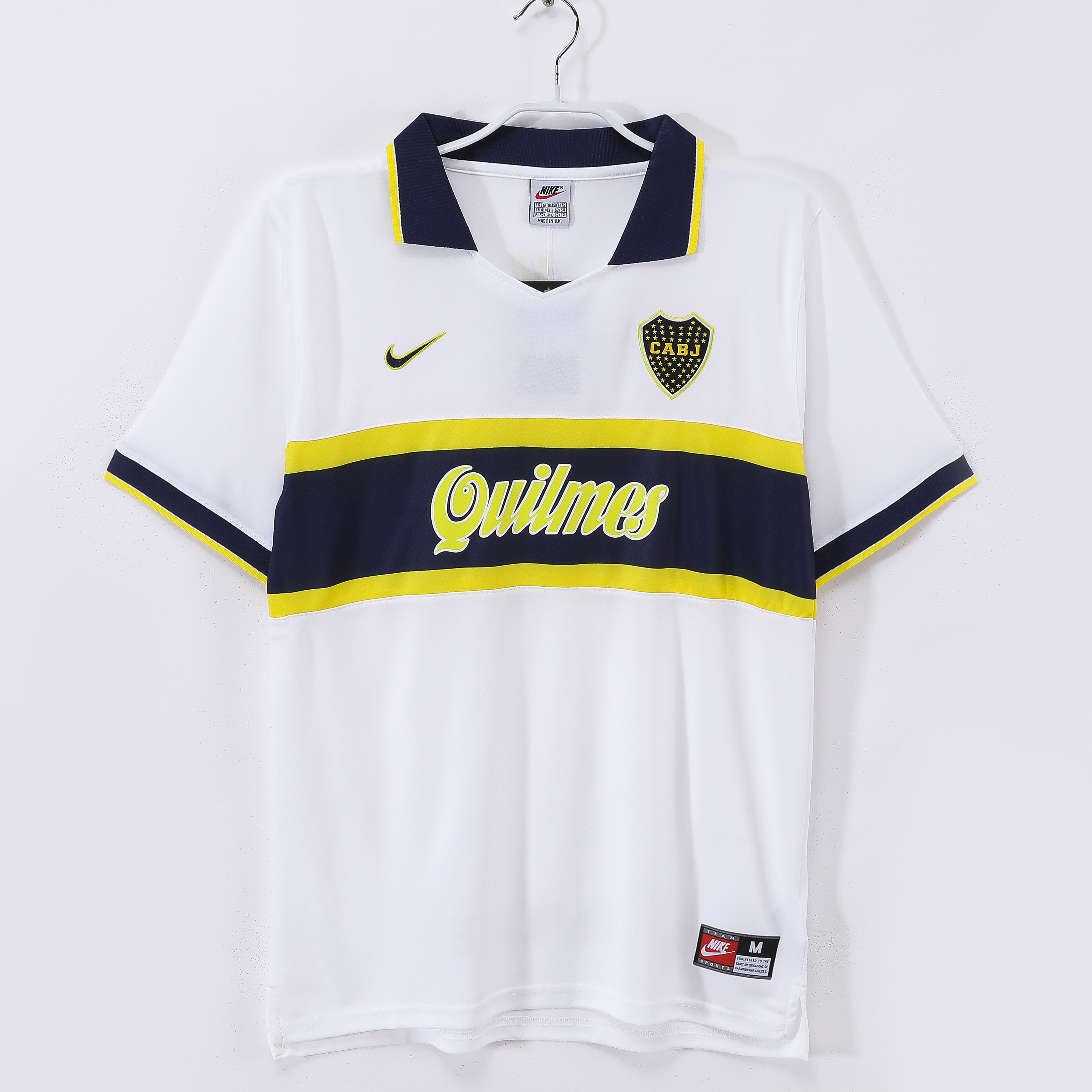 Camiseta de fútbol Boca Juniors 1996/97 VISITANTE MANGA CORTA VERSION FAN